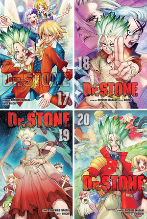Dr. STONE Manga, Set of 26 Books. Vol. 1-26
