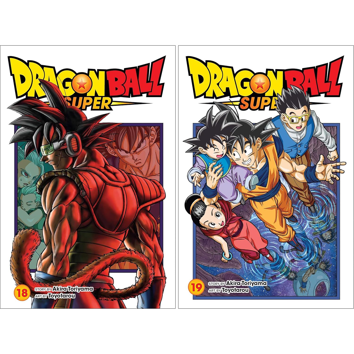 Dragon Ball Super Manga, Vol. 10 -19 Collection 10 book set by Akira Toriyama,Toyotarou