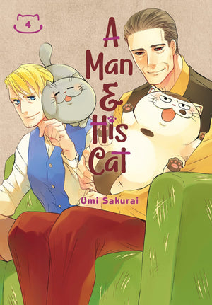 A Man and His Cat Manga Collection Set Vol. 1-9 by Umi Sakurai (9 Books)