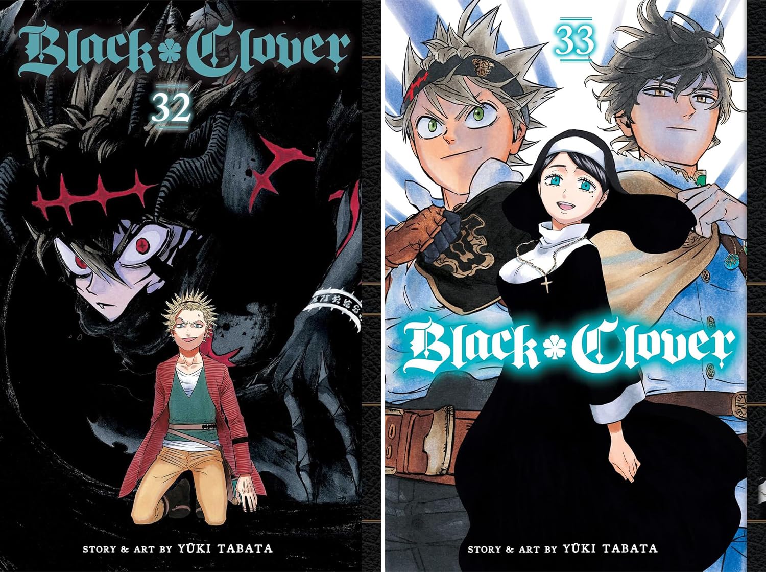 Black Clover, Set of 11 Books. Vol. 26-36 by Yuki Tabata