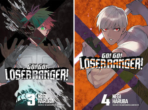 Go! Go! Loser Ranger! Series Vol. 1-11, 11Collection Books Set, by Negi Haruba