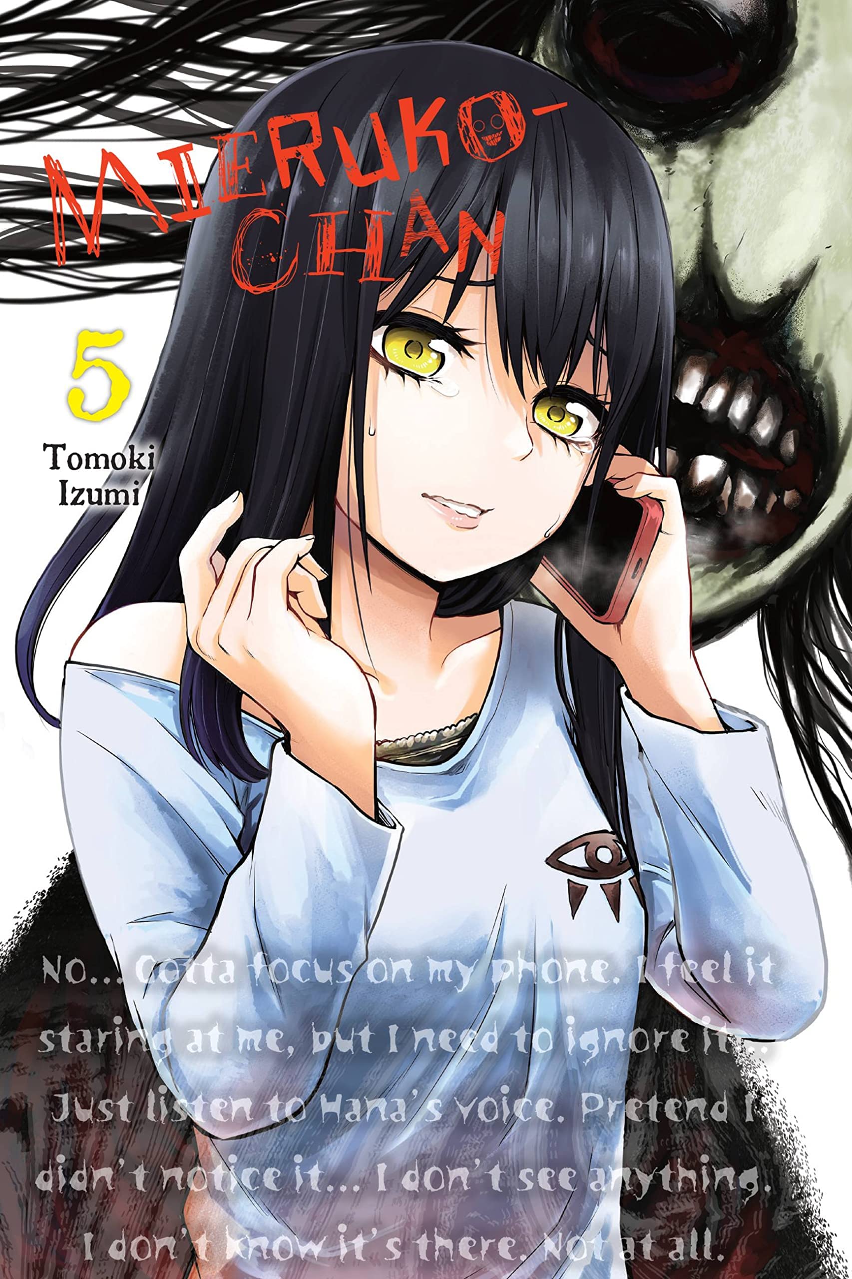 Mieruko-chan Manga Set Vol 1-5 by Tomoki Izumi