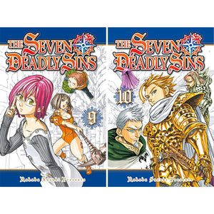 Seven Deadly Sins Series Vol(1 to 10) 10 Books Collection Set by Nakaba Suzuki