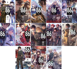 86-EIGHTY-SIX Light Novel 13-Book Set Vol 1-13 by Asato Asato
