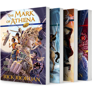 The Heroes of Olympus Series, 4 Books Collection Set, Lost Hero, Son of Neptune, The Mark of Athena, The House of Hades, by Rick Riordan