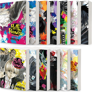 Hell's Paradise: Jigokuraku Complete Vol. 1-13 Collection 13 Book Bundle Set by Yuji Kaku Plus 5 Kokuyo Campus Notebooks of Spy x Family Limited Edition