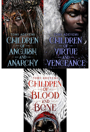 Legacy of Orisha Series 3 Books Set (Paperback) – Children of Blood and Bone, Children of Virtue and Vengeance, and Children of Anguish and Anarchy