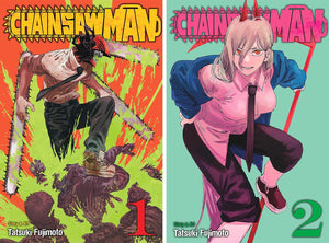 mukawa Chainsaw Man Collection 11 Book Set Volumes 1-11 By Tatsuki Fujimoto