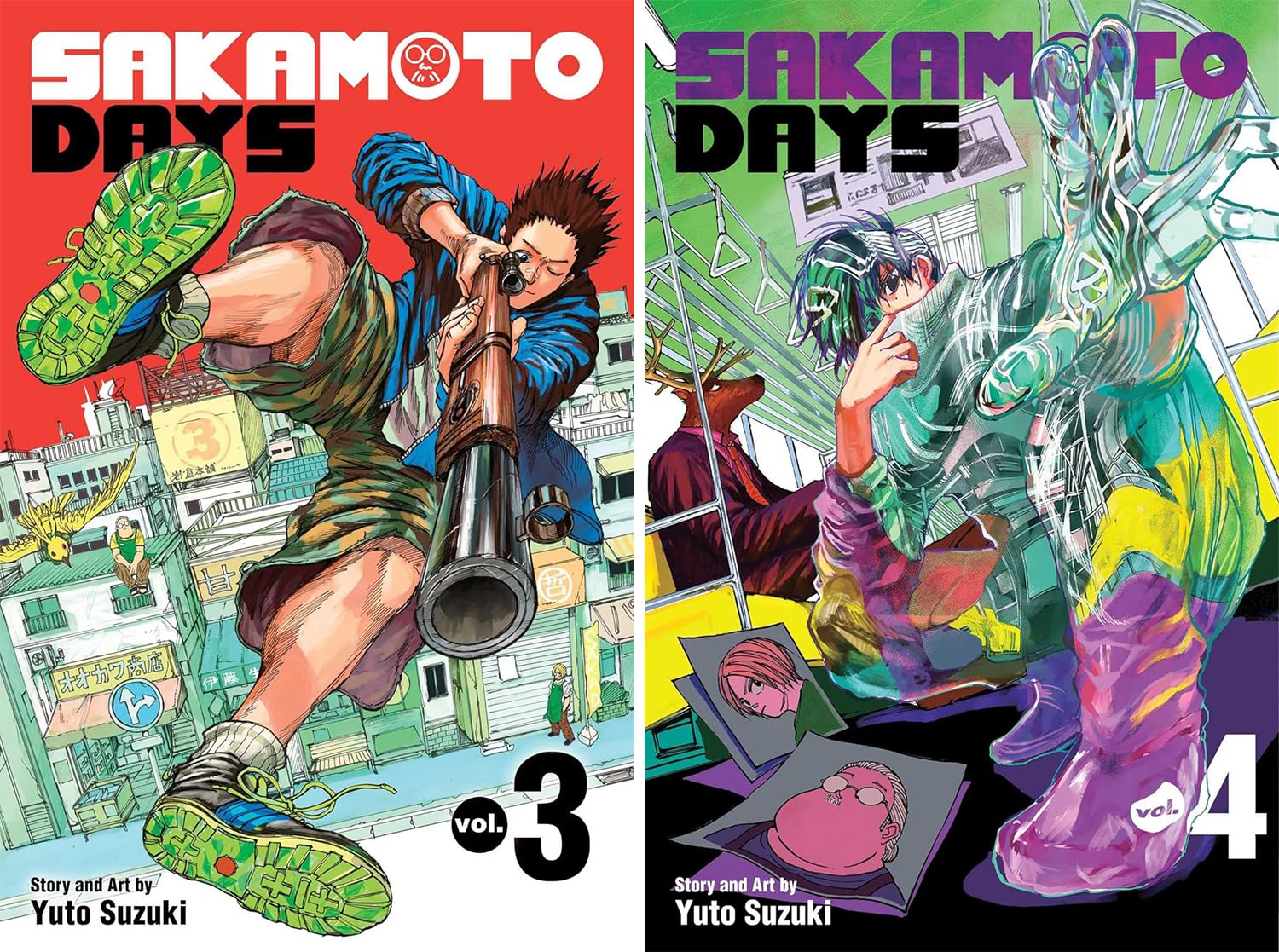 Sakamoto Days Manga 12-book Set Vol.1-12 by Yuto Suzuki