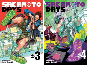 Sakamoto Days Manga 12-book Set Vol.1-12 by Yuto Suzuki