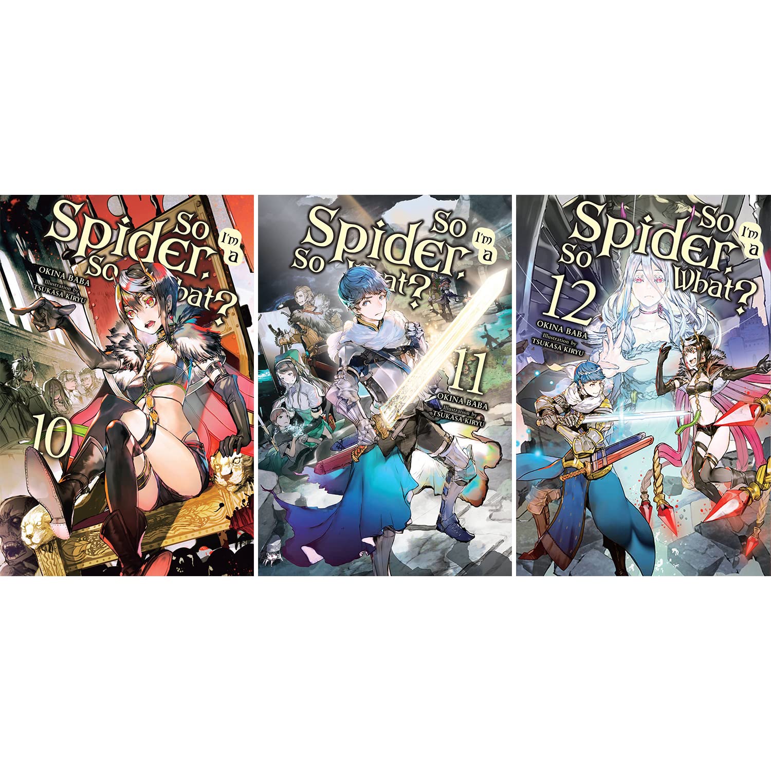 So I'm a Spider, So What? Series by Baba, Okina (light novel) 16 bookset ( Vol 1-16)