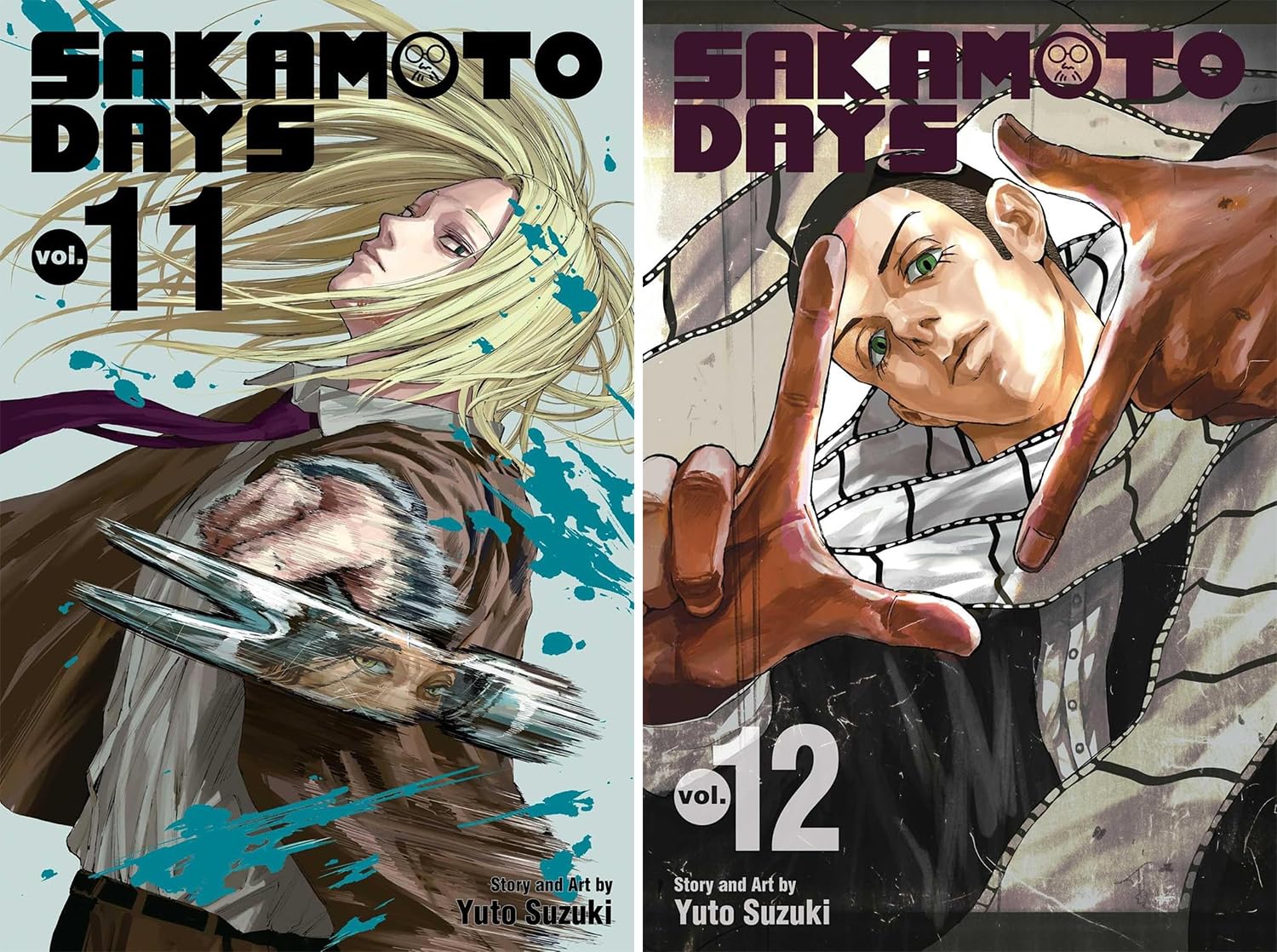 Sakamoto Days Manga 12-book Set Vol.1-12 by Yuto Suzuki