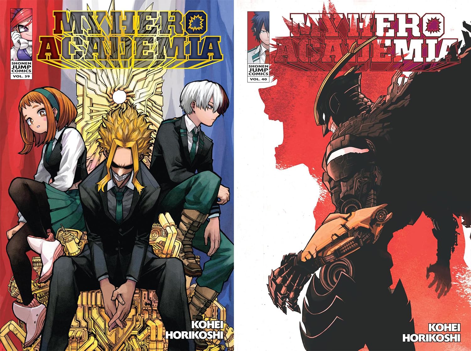 My Hero Academia Manga Set (Vol. 31-40) – 10 Books by Kohei Horikoshi