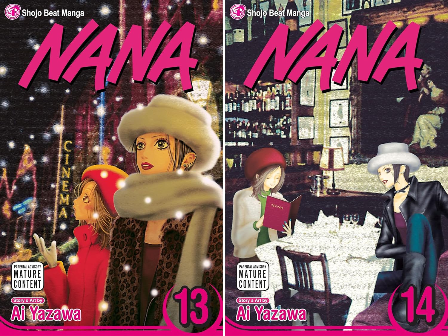 Nana, Vol. 13-21, Collection 9 Books Set, by Ai Yazawa