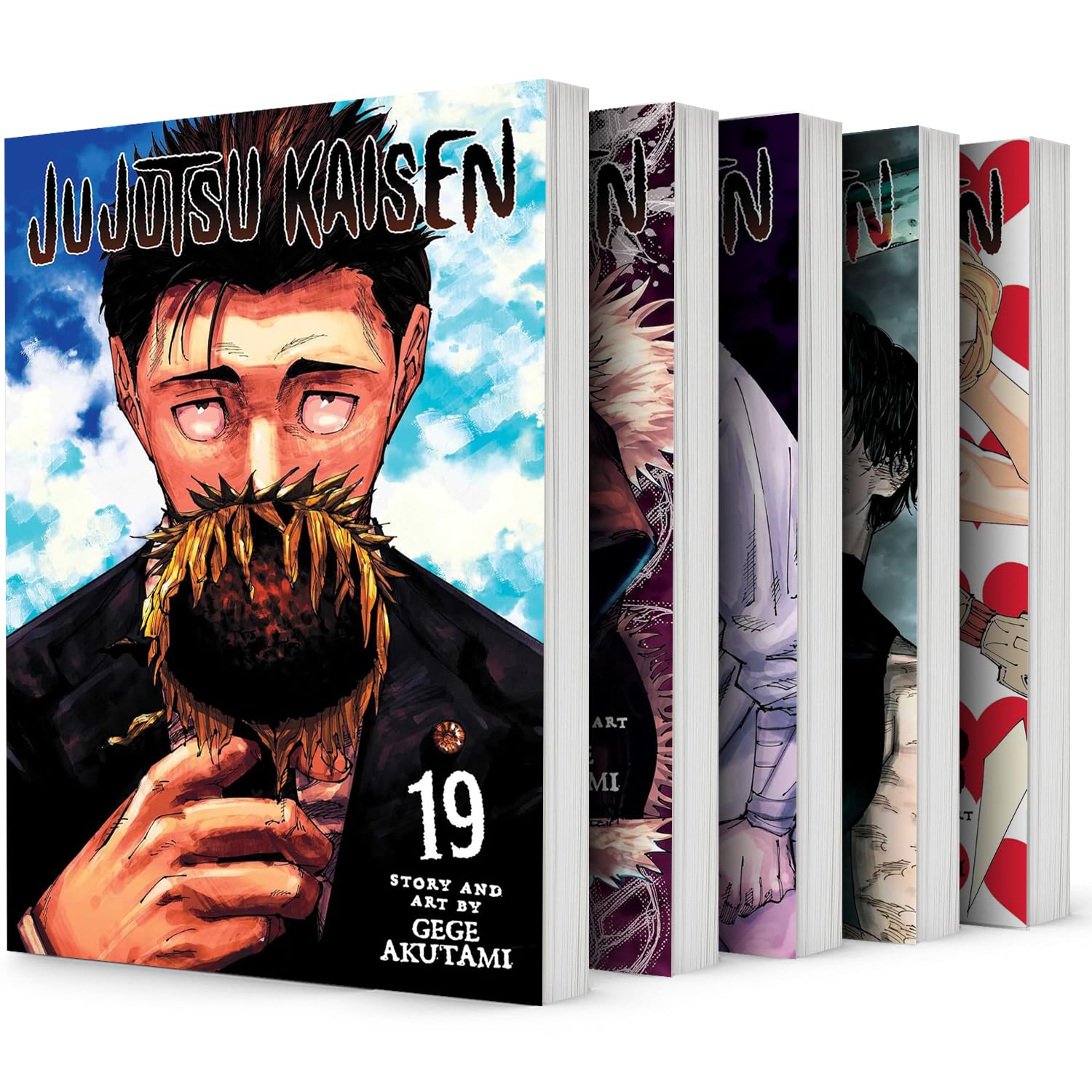 The Jujutsu Kaisen Series. 5 Books Collection Set. Vol. 19-Vol. 23 by Gege Akutami