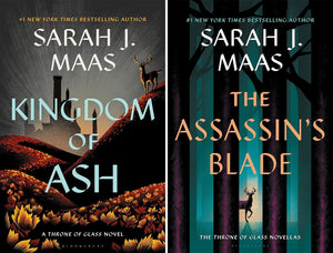 Throne of Glass Series Collection 8-Book Set by Sarah J. Maas – Throne of Glass, Crown of Midnight, Heir of Fire, Queen of Shadows, Empire of Storms, ... of Dawn, Kingdom of Ash, The Assassin’s Blade