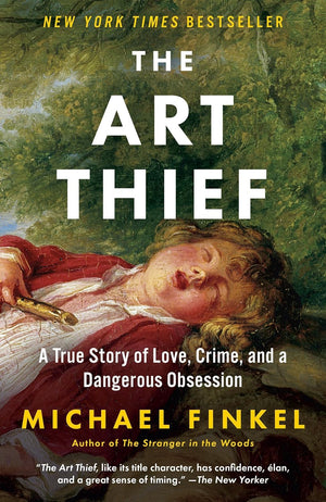Michael Finkel Bestselling Series 2 Books Set – The Art Thief and The Stranger in the Woods