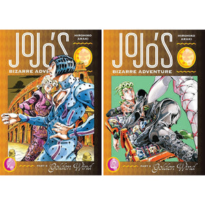 JoJo's Bizarre Adventure Part 5: Golden Wind Volume 1-9 Books Collection Set