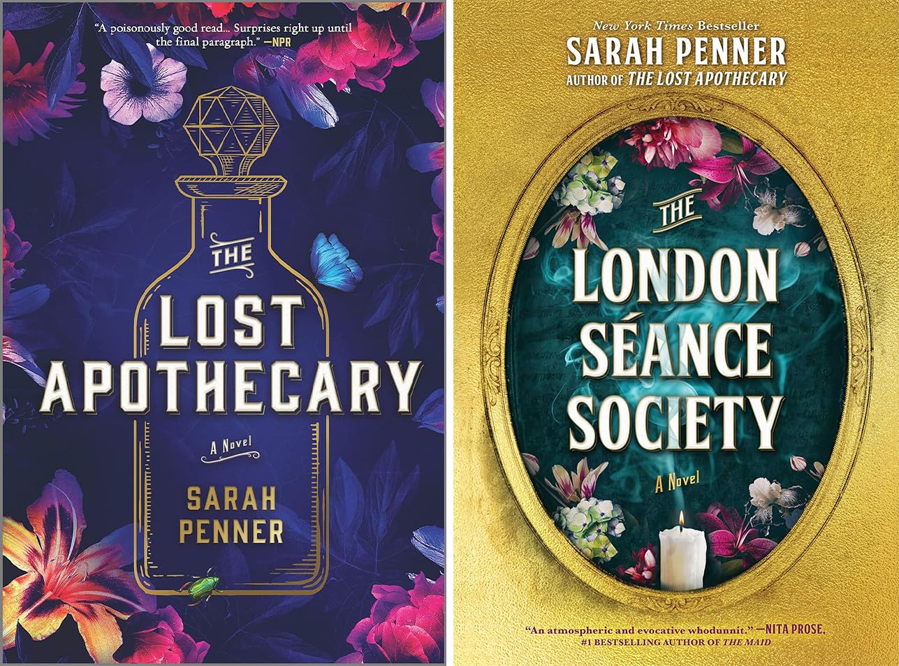 The Lost Apothecary & The London Séance Society 2 Books Collection Set by Sarah Penner