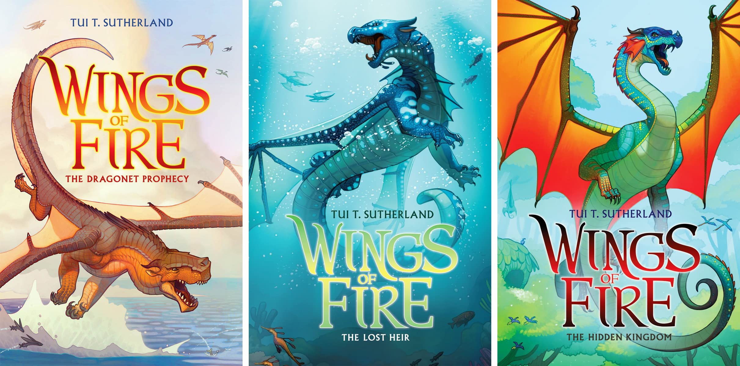 Wings of Fire Hardcover Series Set (Books 1-15)