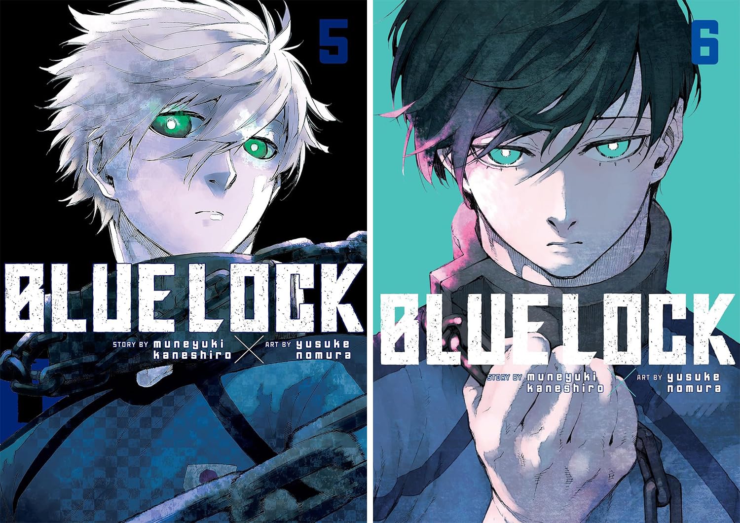 Blue Lock Series Vol. 1-15, 15 Books Collection Set, by Muneyuki Kaneshiro