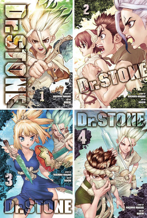 Dr. STONE Manga, Set of 26 Books. Vol. 1-26