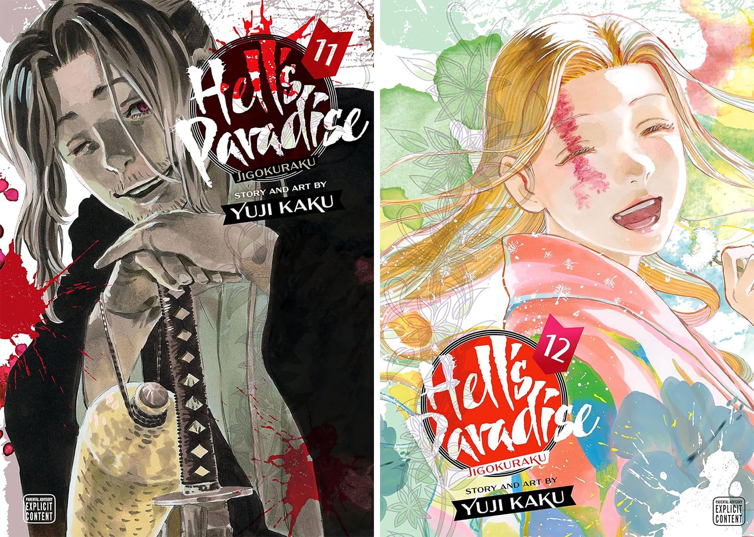 Hell's Paradise: Jigokuraku Complete Vol. 1-13 Collection 13 Book Bundle Set by Yuji Kaku Plus 5 Kokuyo Campus Notebooks of Spy x Family Limited Edition