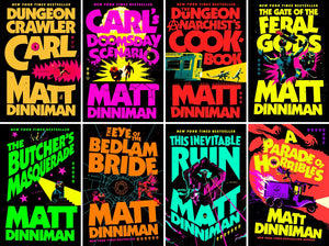 Dungeon Crawler Carl Complete Collection (8 Hardcover Books) - Dungeon Crawler Carl, Carl's Doomsday Scenario, Dungeon Anarchist's Cookbook, Gate of the Feral Gods, Butcher's Masquerade & More