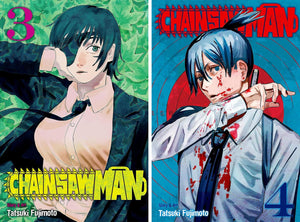mukawa Chainsaw Man Collection 11 Book Set Volumes 1-11 By Tatsuki Fujimoto