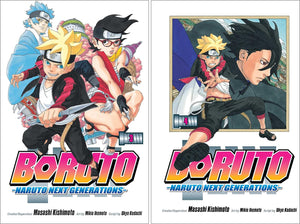 Boruto: Naruto Next Generations Series, Set of 15 Books (Vol. 1 - Vol. 15) by Ukyo Kodachi