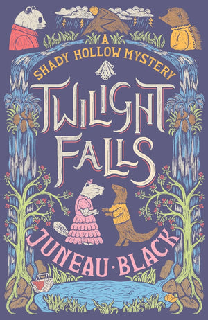 A Shady Hollow Mystery, 6 Books Collection Set, Shady Hollow, Cold Clay, Mirror Lake, Twilight Falls, Summers End, Mockingbird Court, by Juneau Black