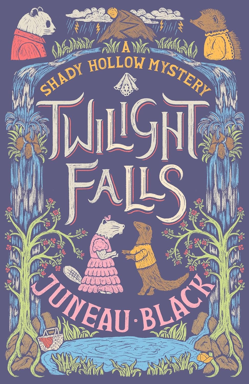 A Shady Hollow Mystery, 6 Books Collection Set, Shady Hollow, Cold Clay, Mirror Lake, Twilight Falls, Summers End, Mockingbird Court, by Juneau Black