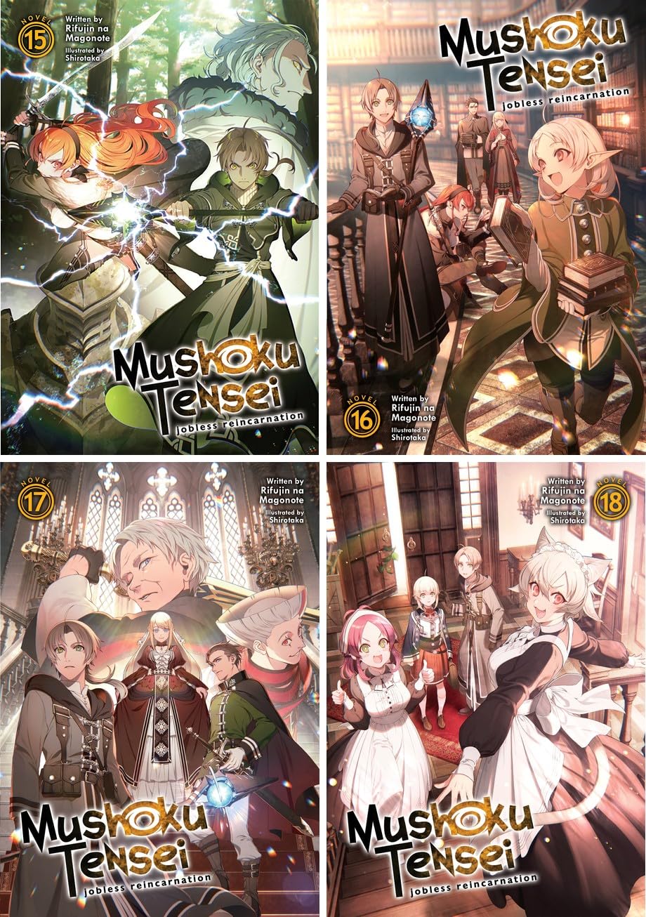 Mushoku Tensei: Jobless Reincarnation Light Novel Set Vol. 11-25