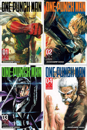 One-Punch Man Series Vol. 1-32, 32 Books Collection Set, by One