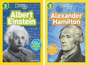 National Geographic Kids Readers Level 3 10-Book Educational Set – Biographies, Animal Science, History & STEM Nonfiction for Kids Ages 7–10 – Early Chapter Readers Collection