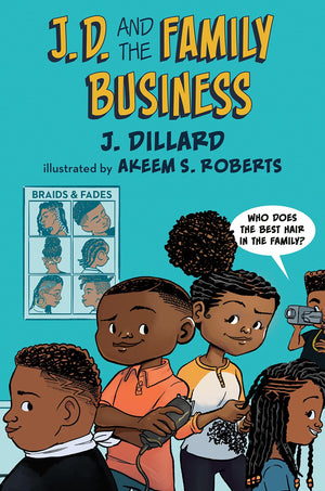 J.D. the Kid Barber Series 3-Book Collection: J.D. and the Great Barber Battle, J.D. and the Family Business, J.D. and the Hair Show Showdown – Kids Middle Grade Books