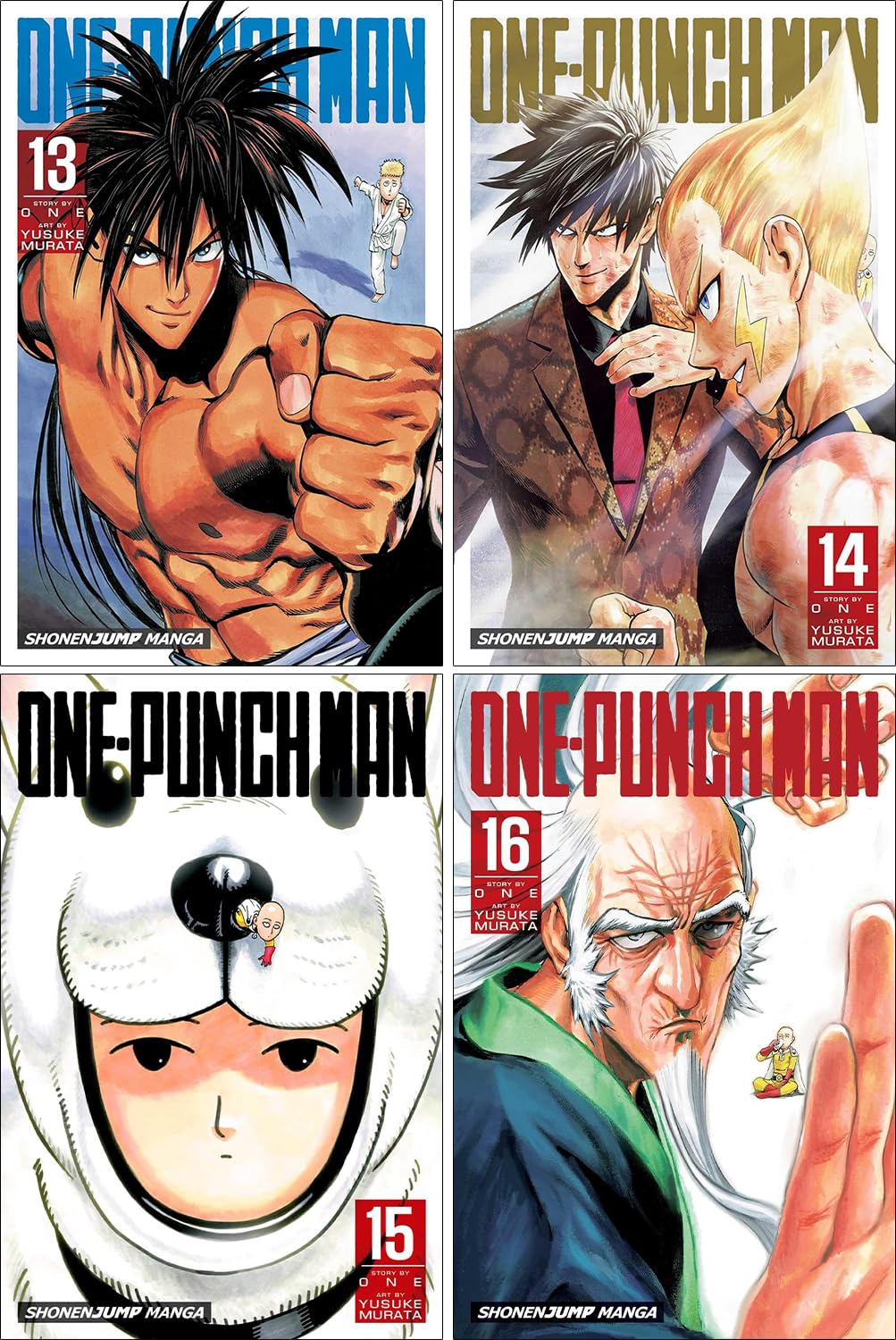 One-Punch Man Series Vol. 1-32, 32 Books Collection Set, by One