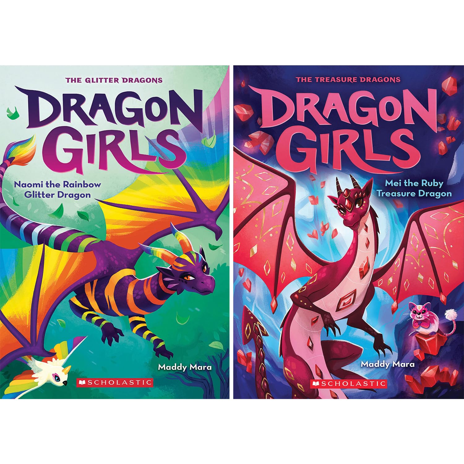 Dragon Girls Complete Series 11 Books (Vol 1-11) by Maddy Mara – Fantasy Adventure [Paperback]