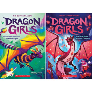 Dragon Girls Complete Series 11 Books (Vol 1-11) by Maddy Mara – Fantasy Adventure [Paperback]