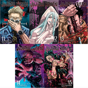 Jujutsu Kaisen Manga Set, Vol. 11-15