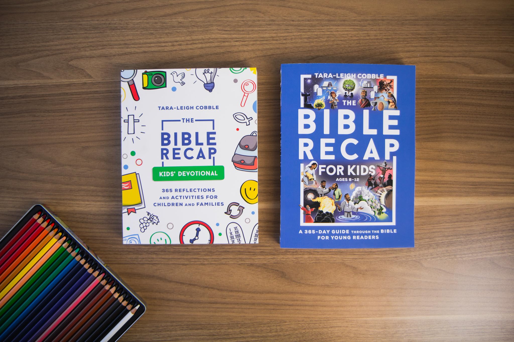 The Bible Recap Kids' Devotional: 365 Reflections and Activities for Children and Families (A Daily Foundational Scripture Reading Plan for Ages 6 & Up―Includes Word Puzzles, Coloring Pages & More)