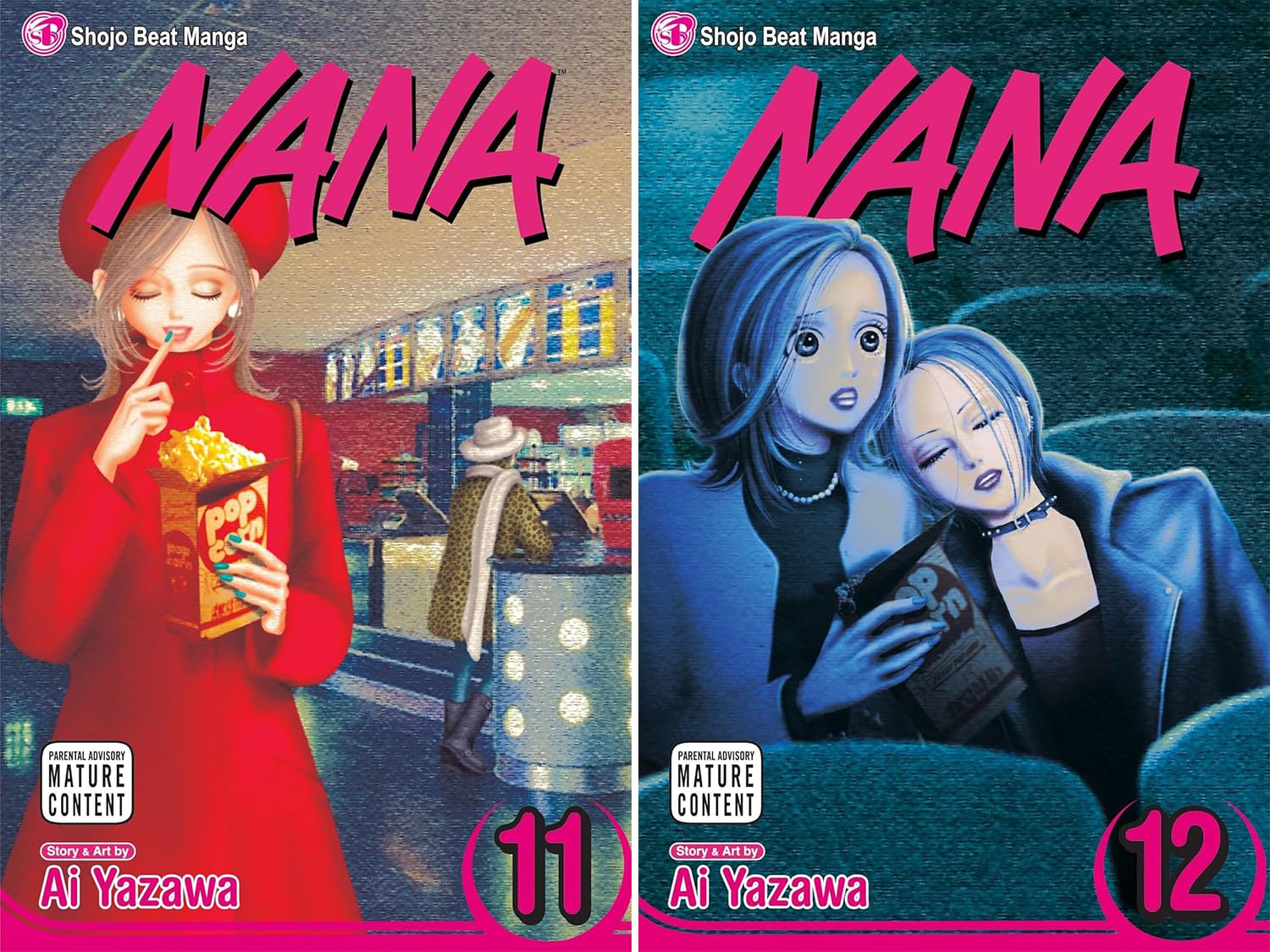 Nana Volume 1-12 Collection 12 Books Set by Ai Yazawa