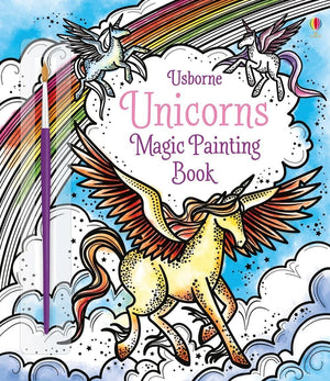 Magic Painting Book 6 Books Collection Pack Set #3 (Cinderella, Dragons, Fairy Gardens, Mermaids, Snow Queen, Unicorns)