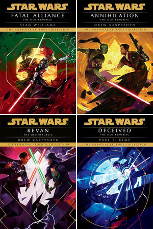 Star Wars: Legends: The Old Republic (4 Book Series). Deceived, Revan, Fatal Alliance and Annihilation.