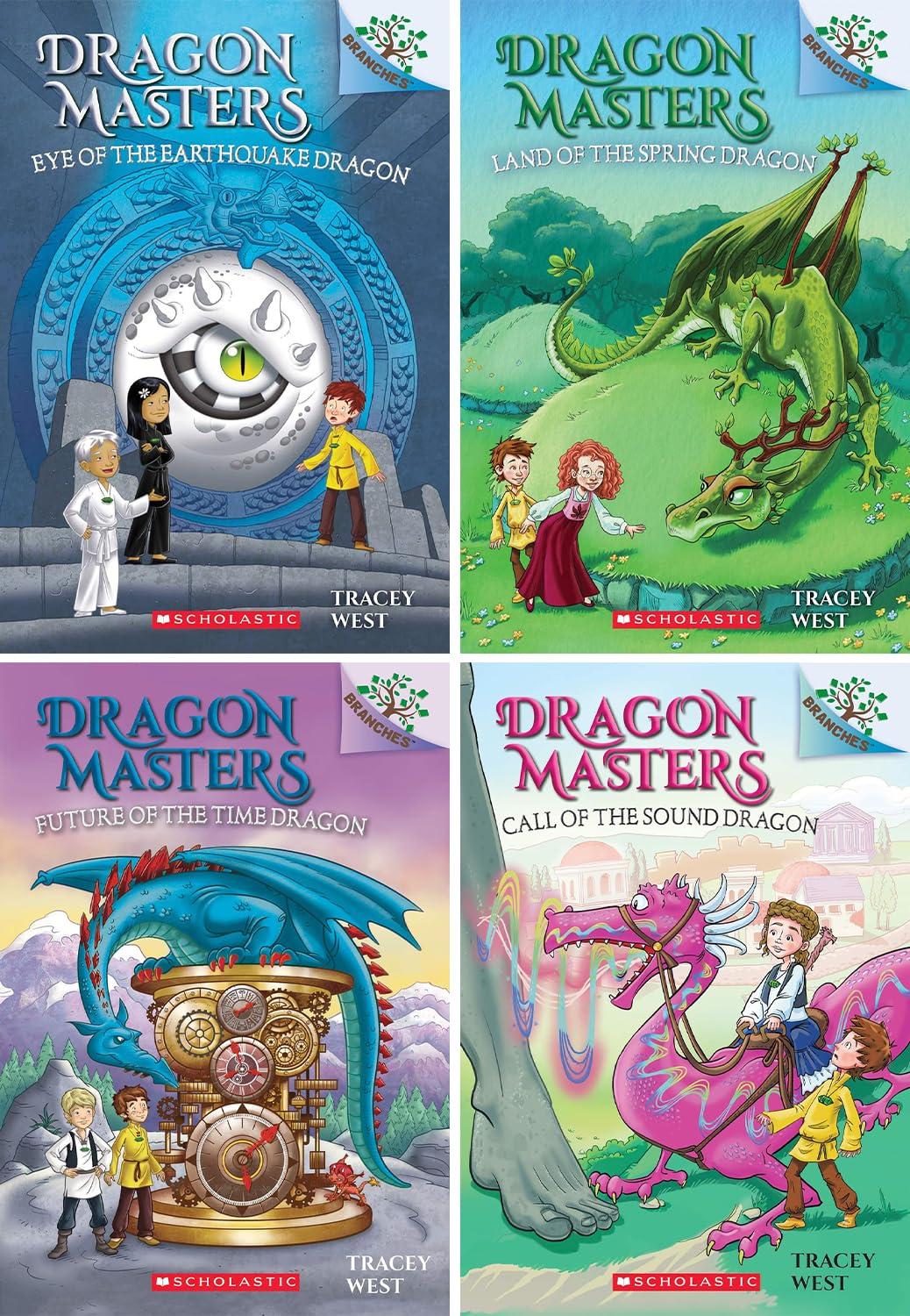 Dragon Masters Series Set: Books 1-29 + The Epic Guide to Dragon Masters (Branches Special Edition) by Tracey West