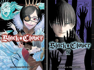 Black Clover, Set of 11 Books. Vol. 26-36 by Yuki Tabata