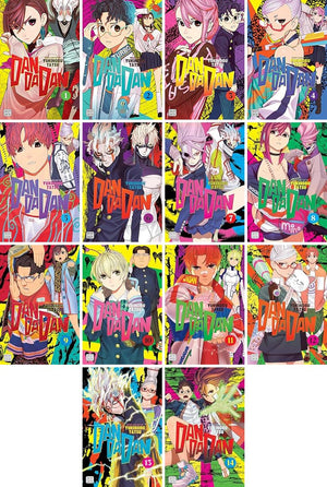Dandadan Series Vol 1-14 Collection 14 Books Set by Yukinobu Tatsu