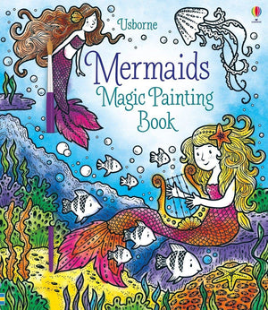 Magic Painting Book 6 Books Collection Pack Set #3 (Cinderella, Dragons, Fairy Gardens, Mermaids, Snow Queen, Unicorns)