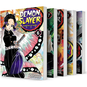 Demon Slayer: Kimetsu no Yaiba. Set of 5 Books. Vol. 6-10