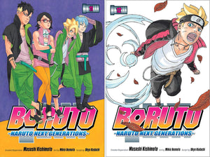 Boruto: Naruto Next Generations Series, Set of 15 Books (Vol. 1 - Vol. 15) by Ukyo Kodachi